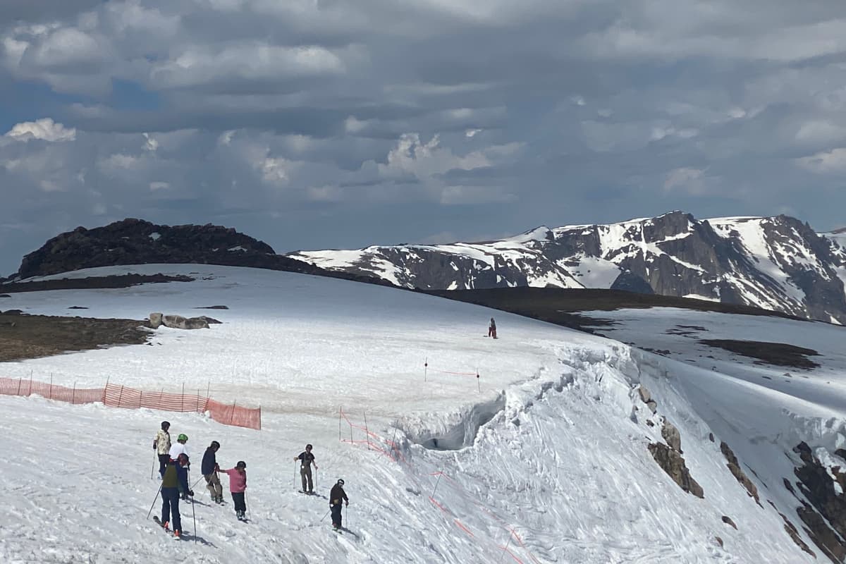Beartooth Basin Blows Up Cornice Ahead of Summer Ski Season