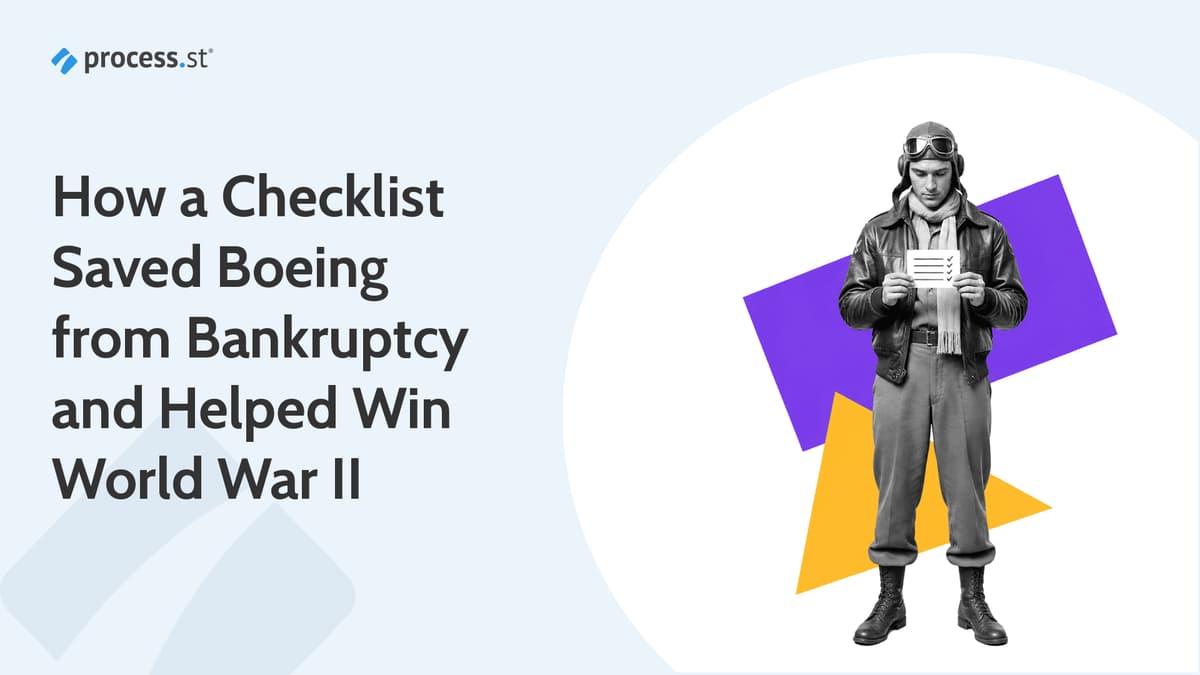 How a Checklist Saved Boeing From Bankruptcy and Helped Win World War II