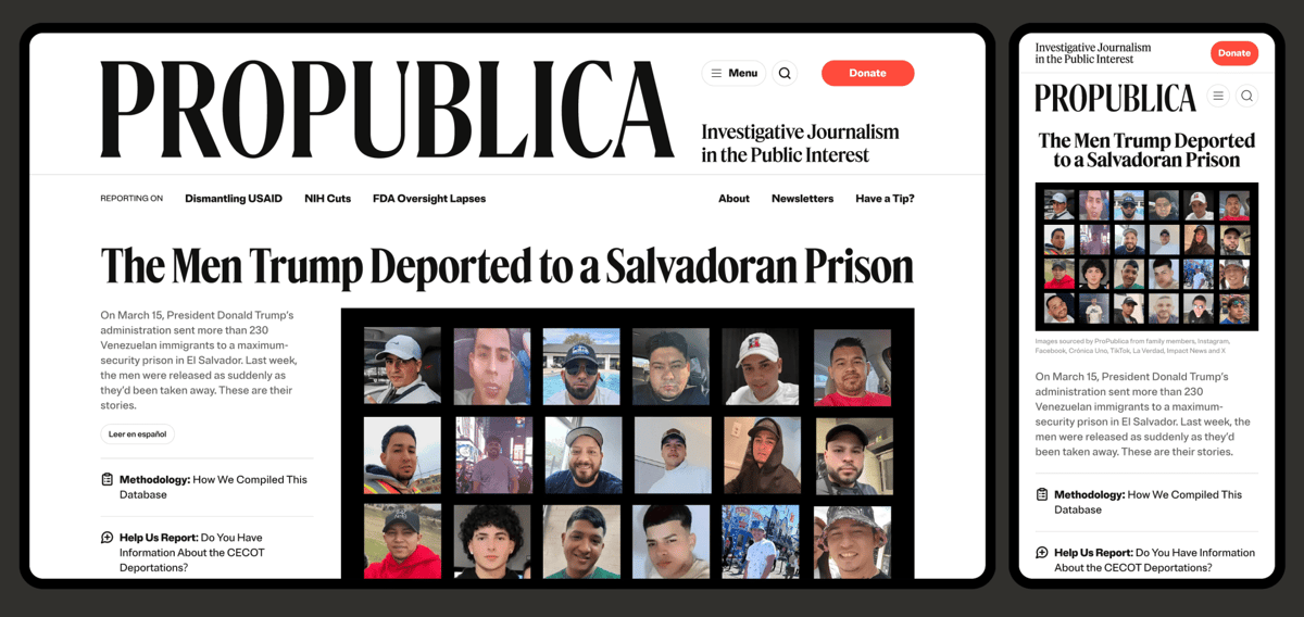 A New Look for ProPublica