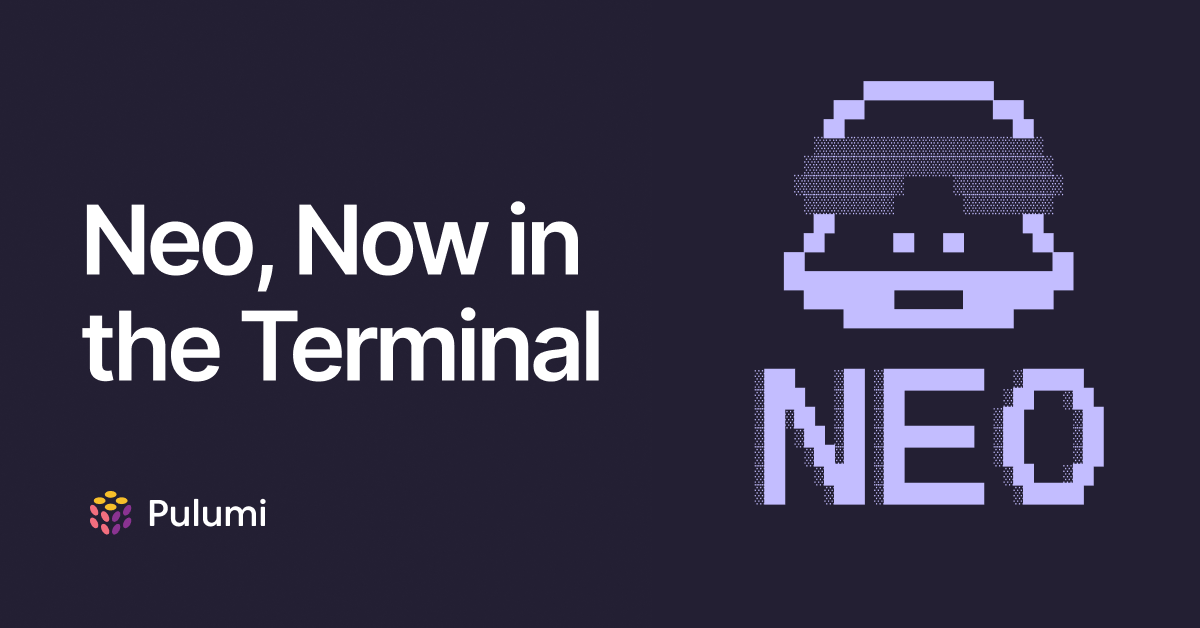 Neo, Now in the Terminal