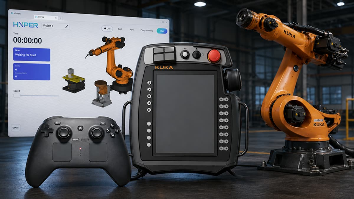 The Steam Controller and an Industrial Robot: An Unexpected Intersection