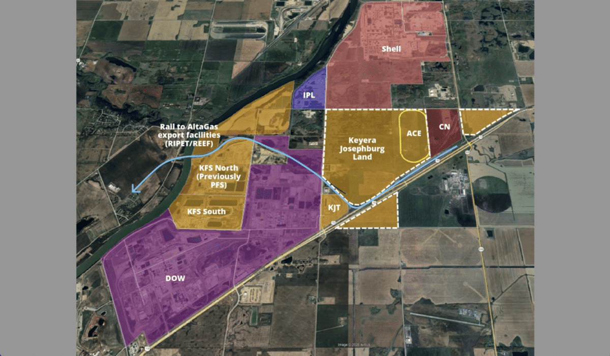 Keyera, AltlaGas, CN Advancing ACE Rail Terminal Project