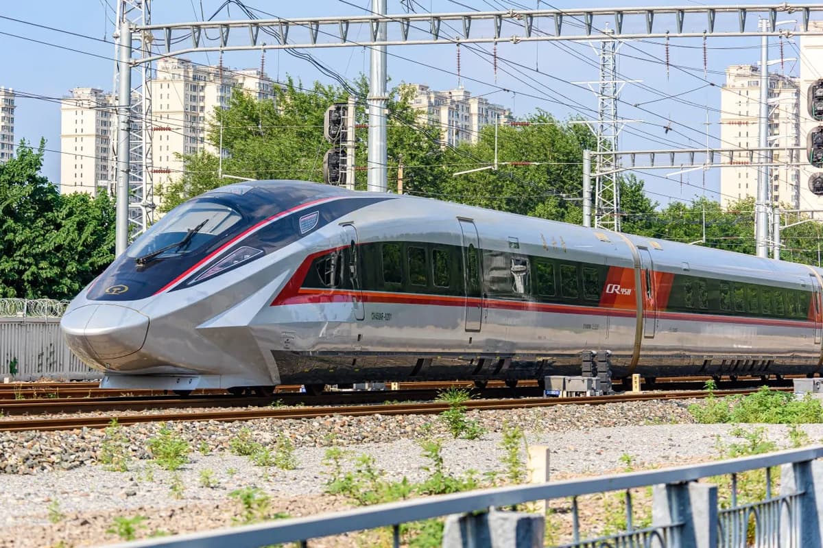 The World’s Fastest Conventional Train Is Nearing Launch in China