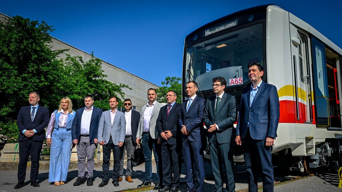 Sofia Metro Puts New Škoda Trains Into Service