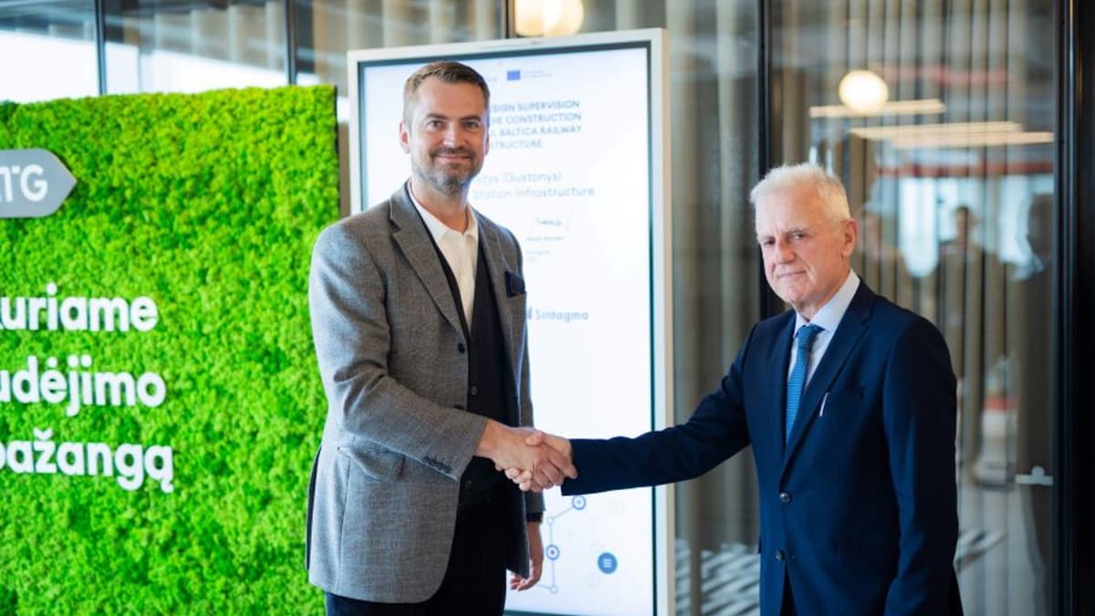 Lithuania Signs Contracts for Two Rail Baltica Regional Stations