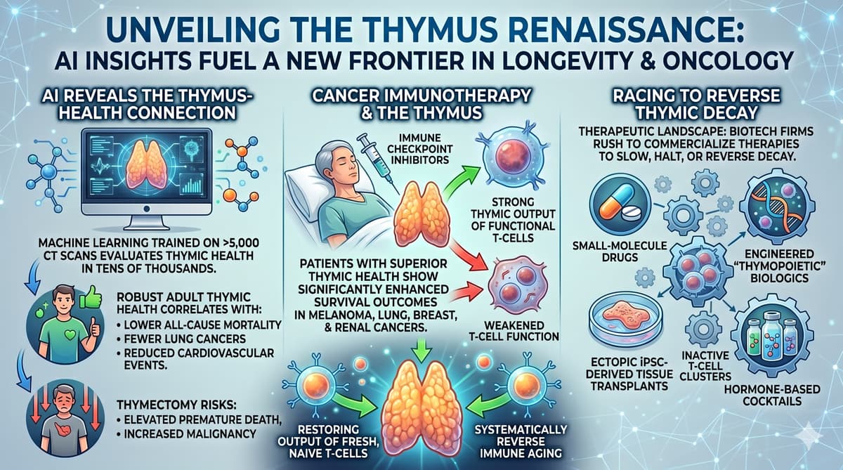 The Thymus Renaissance: Reawakening the Body's Forgotten Immune Engine for Longevity