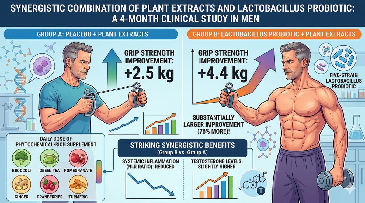 Gut Microbes and Plant Extracts: A Synergistic Formula for Reclaiming Muscle Power?