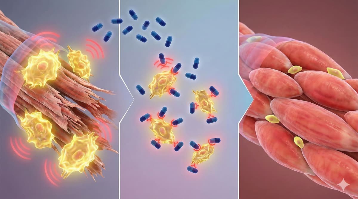 HIV Drug (Maraviroc) Reverses Muscle Aging by Purging “Zombie Cell” Signals