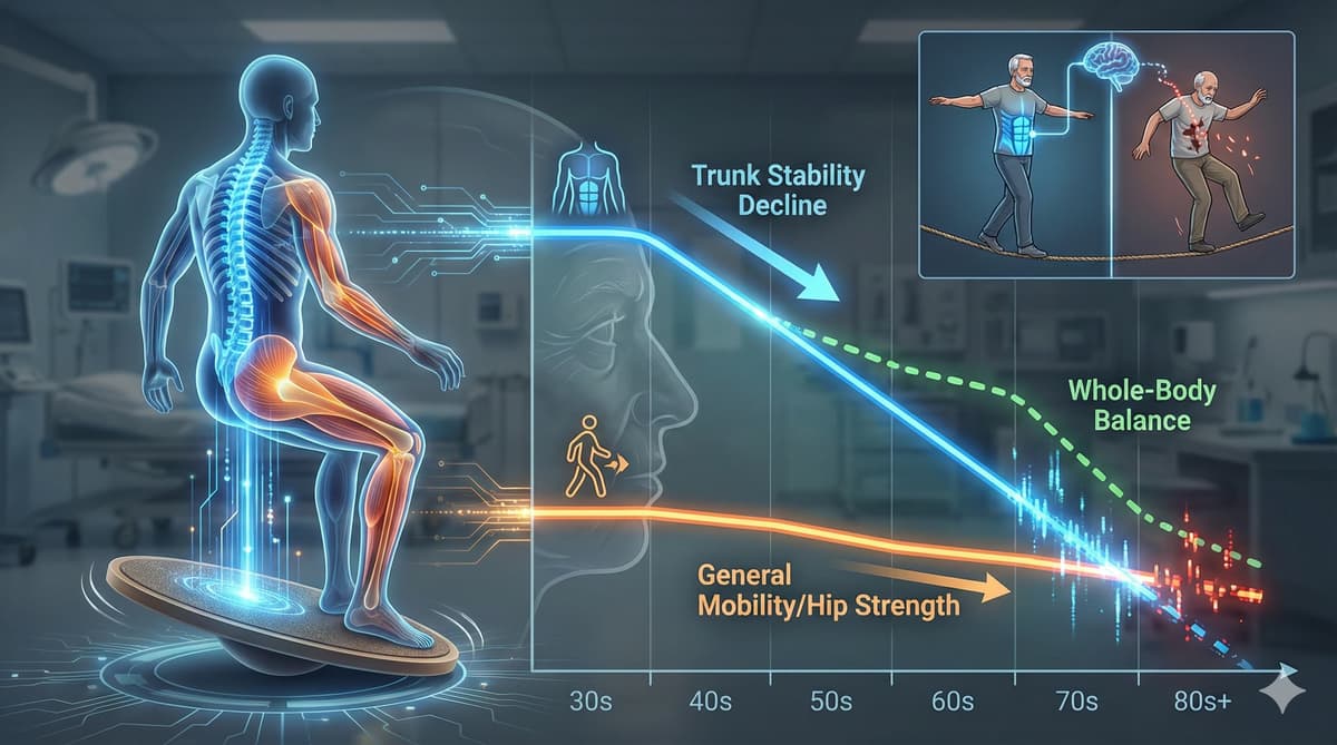 Core Stability: The Silent Biomarker of Aging That Outpaces Mobility and Strength