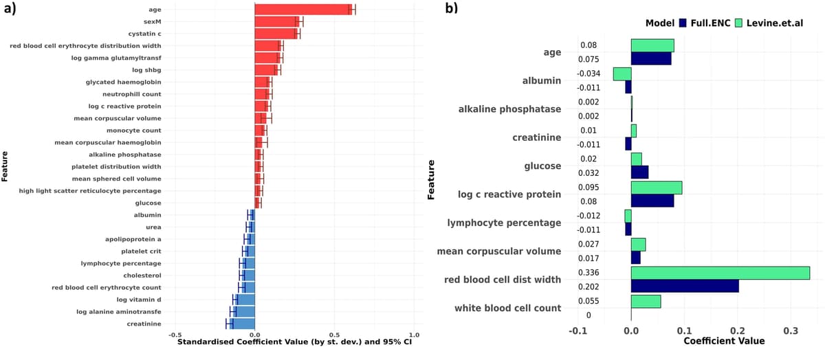 Biological Age Estimation Using Circulating Blood Biomarkers