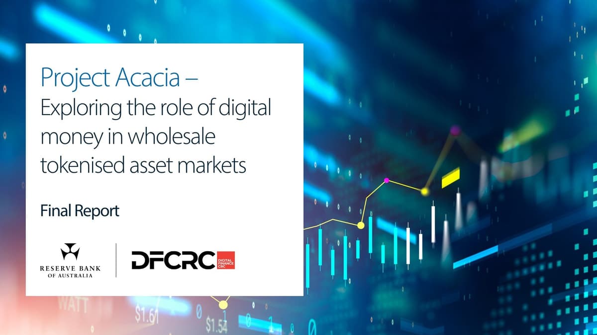 RBA and DFCRC Release Findings From Project Acacia