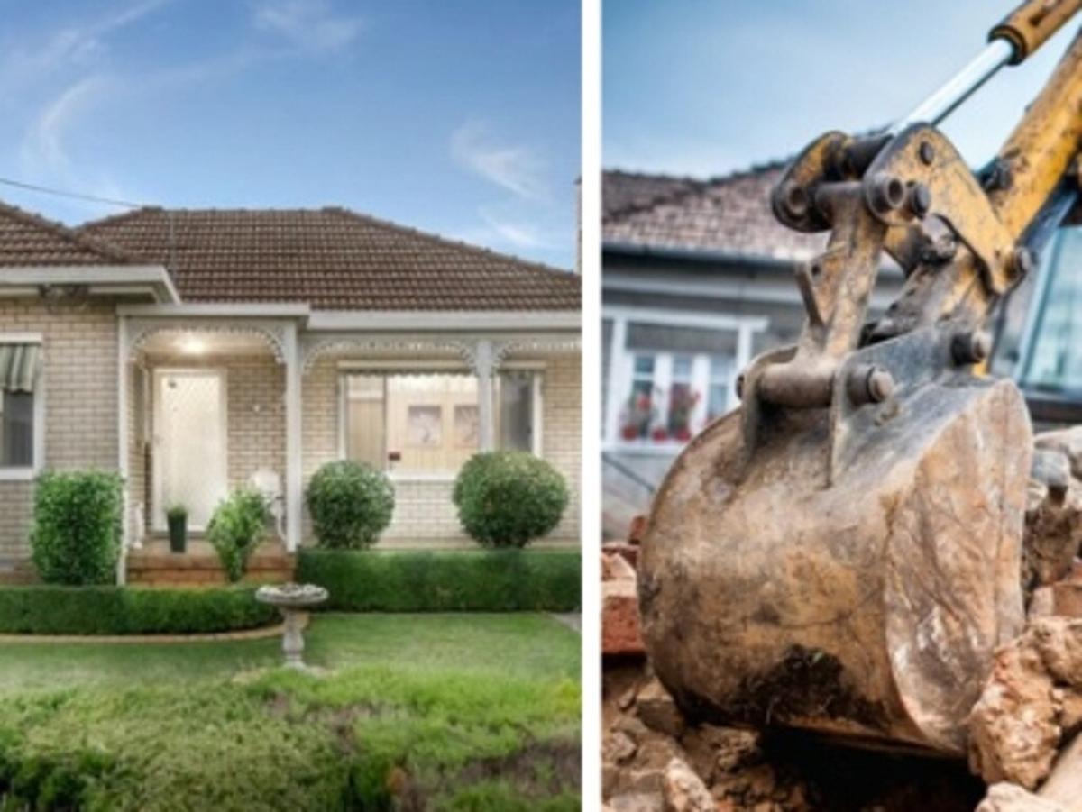 Melbourne Seller Makes $280,000 by Bulldozing Home, Selling Land