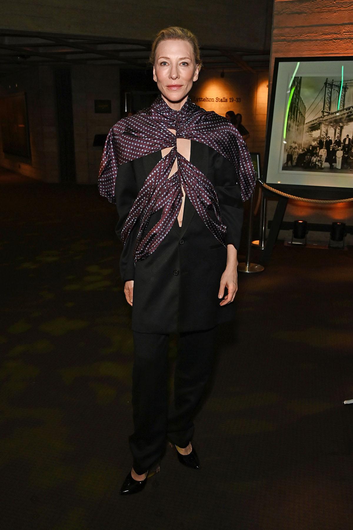 Cate Blanchett Wore Maison Margiela Artisanal To The National Theatre’s Next Chapter Gala