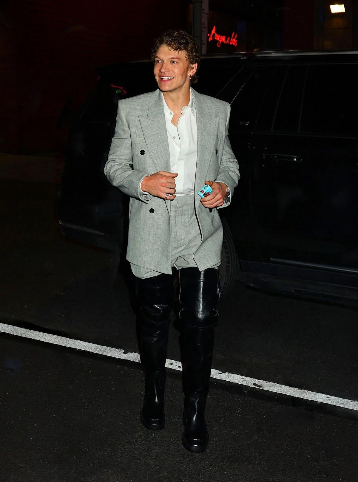 Connor Storrie Wore Saint Laurent To The SNL After-Party