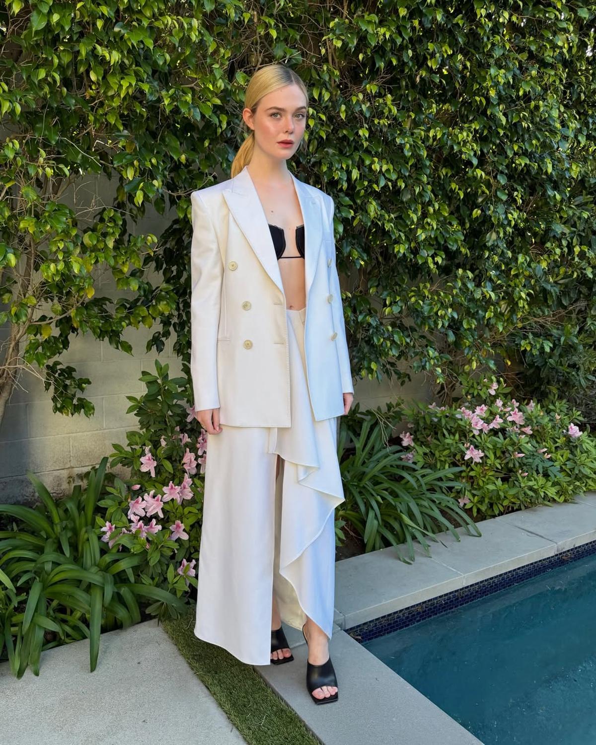 Elle Fanning Wore Givenchy To The 2026 Saturn Awards
