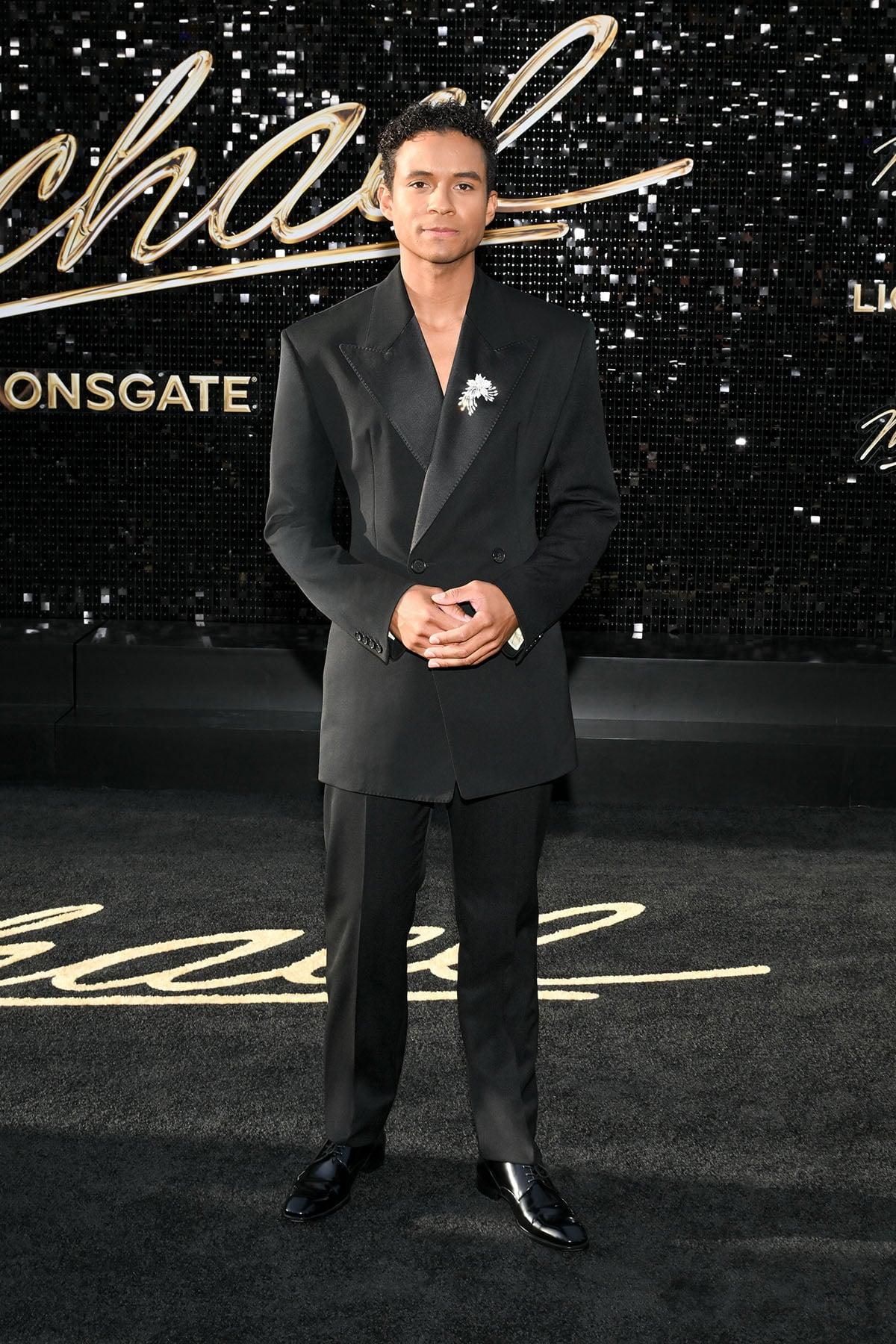 Jaafar Jackson Wore Saint Laurent To The ‘Michael’ LA Premiere