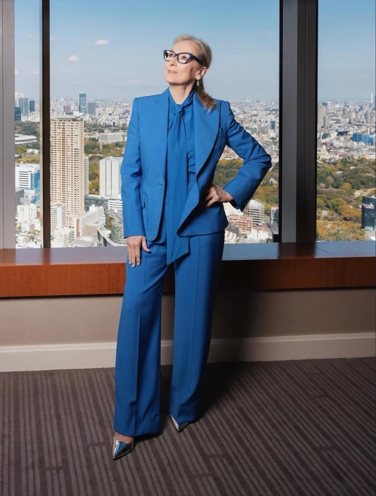Meryl Streep Wore McQueen To ‘The Devil Wears Prada 2’ Press Tour