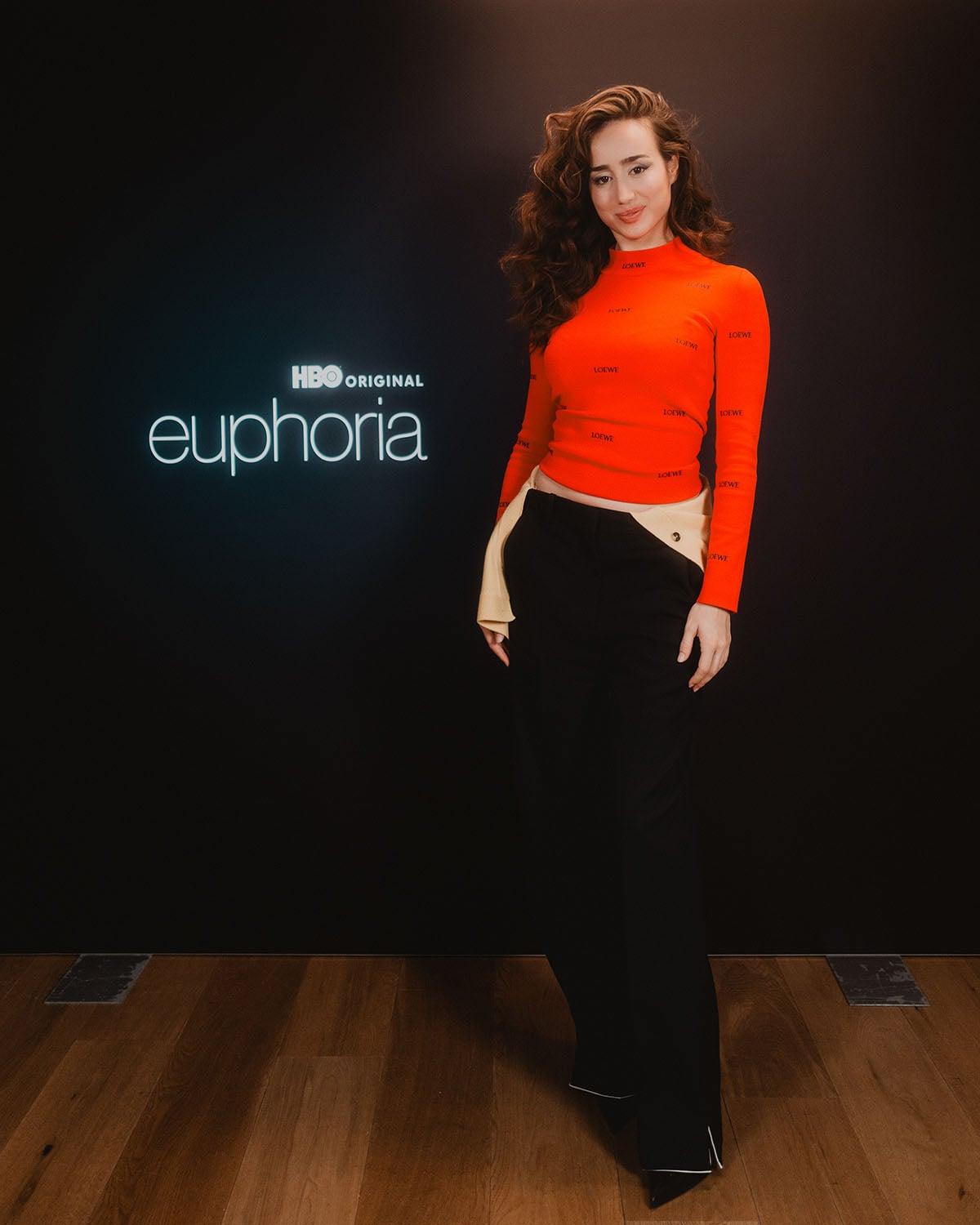 Priscilla Delgado Wore Loewe To The ‘Euphoria’ Season 3 Press Junket