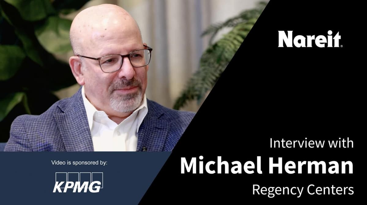 Regency Centers’ Michael Herman Sees Rapid Pace of Change in Corporate Governance