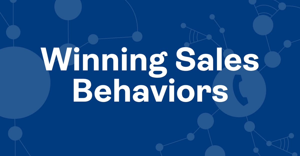 How to Spot Winning Sales Behaviors With Conversation Intelligence