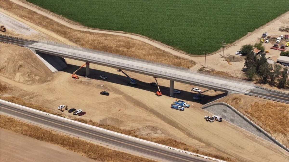 CHSRA Completes Jersey Avenue Grade Separation
