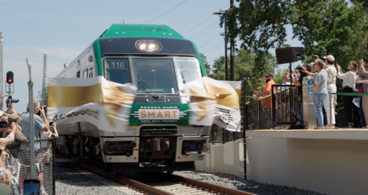 California Transportation Foundation Names SMART Windsor Station Rail and Transit Project of the Year