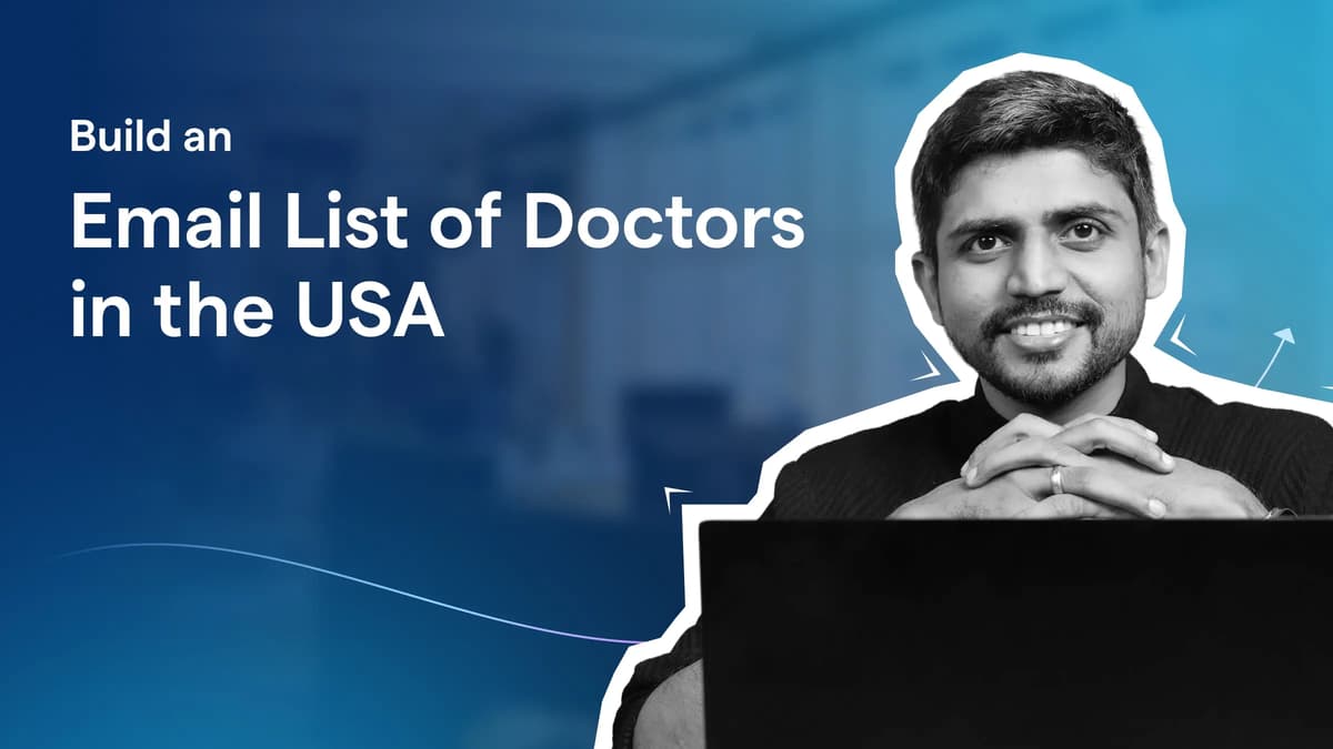 How to Build a Verified Doctors’ Email List in the USA