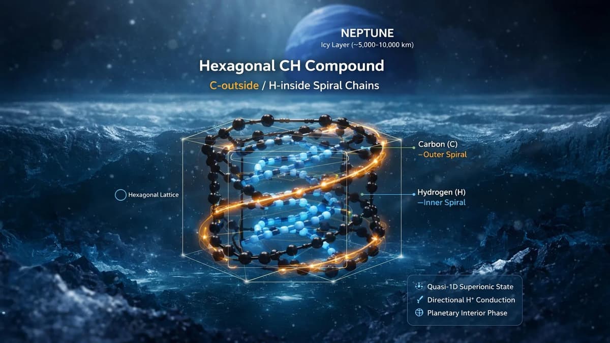 A Bizarre New State of Matter May Be Hiding Inside Uranus and Neptune