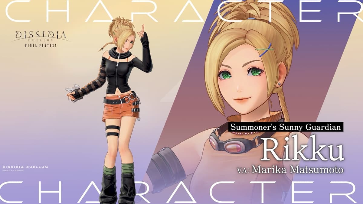 See Rikku From FFX in Her Dissidia Duellum Final Fantasy Trailer
