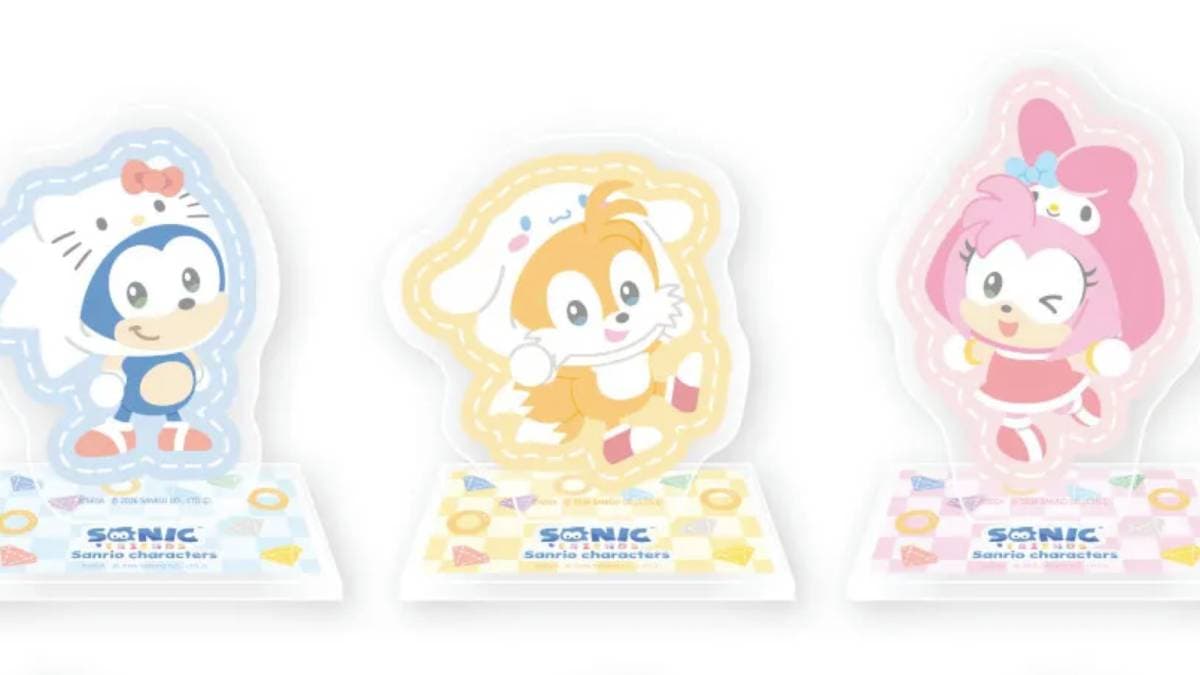 New Sonic and Friends X Sanrio Merchandise Arrives in May