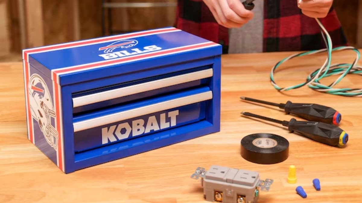 Lowe's Is Selling Kobalt Mini Tool Boxes With Your Favorite NFL Team On It For $32