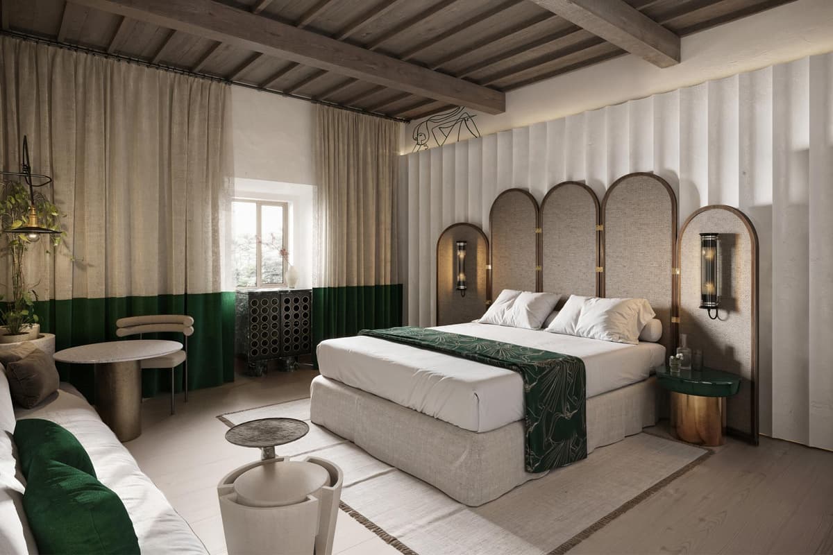 Tristan Du Plessis Designs Tuscan Retreat for Chapter Italia