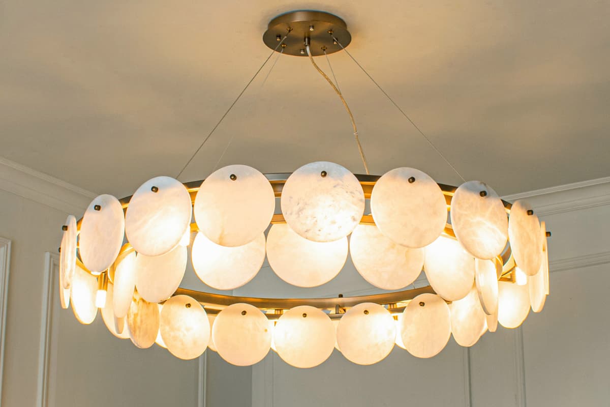 RV Astely Debuts Alabaster Lighting Collection