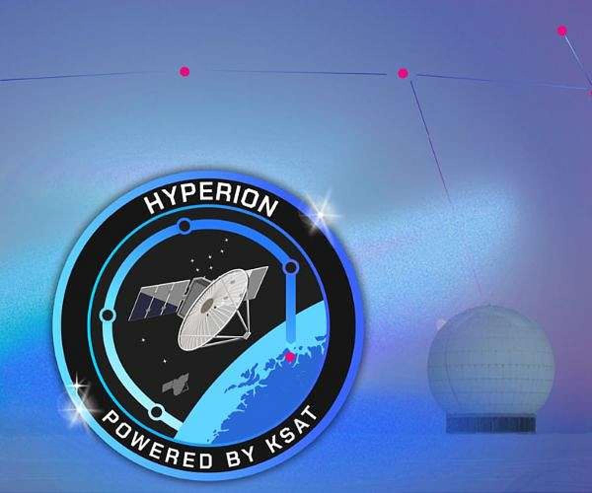 KSAT Prepares Hyperion in Orbit Relay Test for Satellite Data