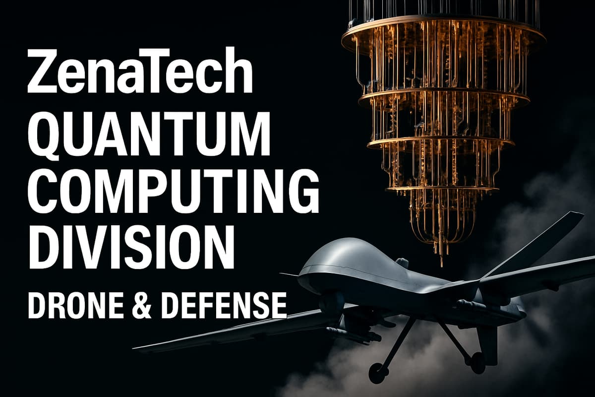 ZenaTech Advances Proprietary Quantum Hardware Platform for Defense and Government Sectors