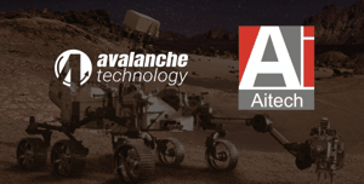 Avalanche Technology To Be Deployed in Next-Gen Unmanned Rovers and Deep Space Exploration Platforms
