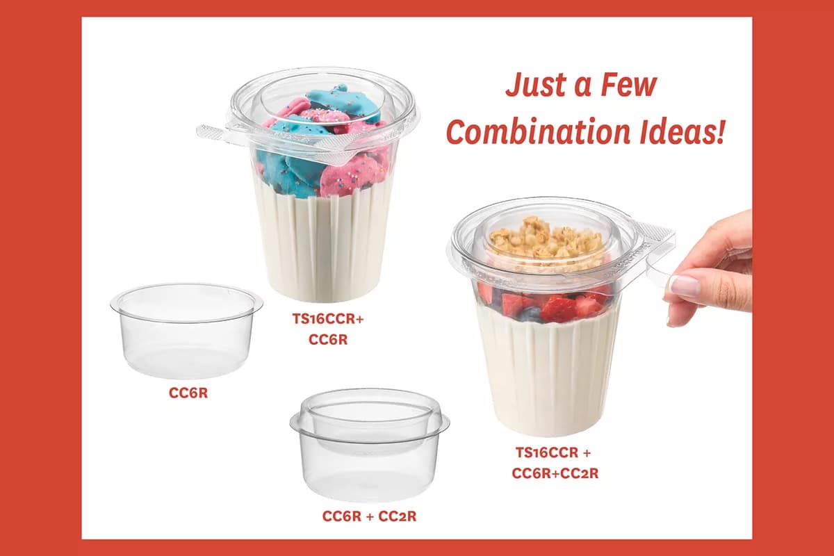 Inline Plastics Makes Grab-and-Go Easier with 6-Ounce Round Inserts