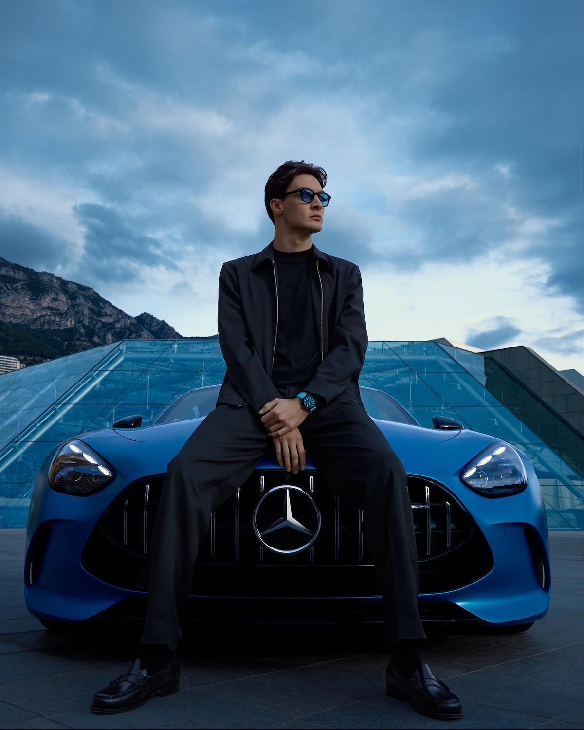 Dressing From the English Countryside to the Formula One Circuit with George Russell
