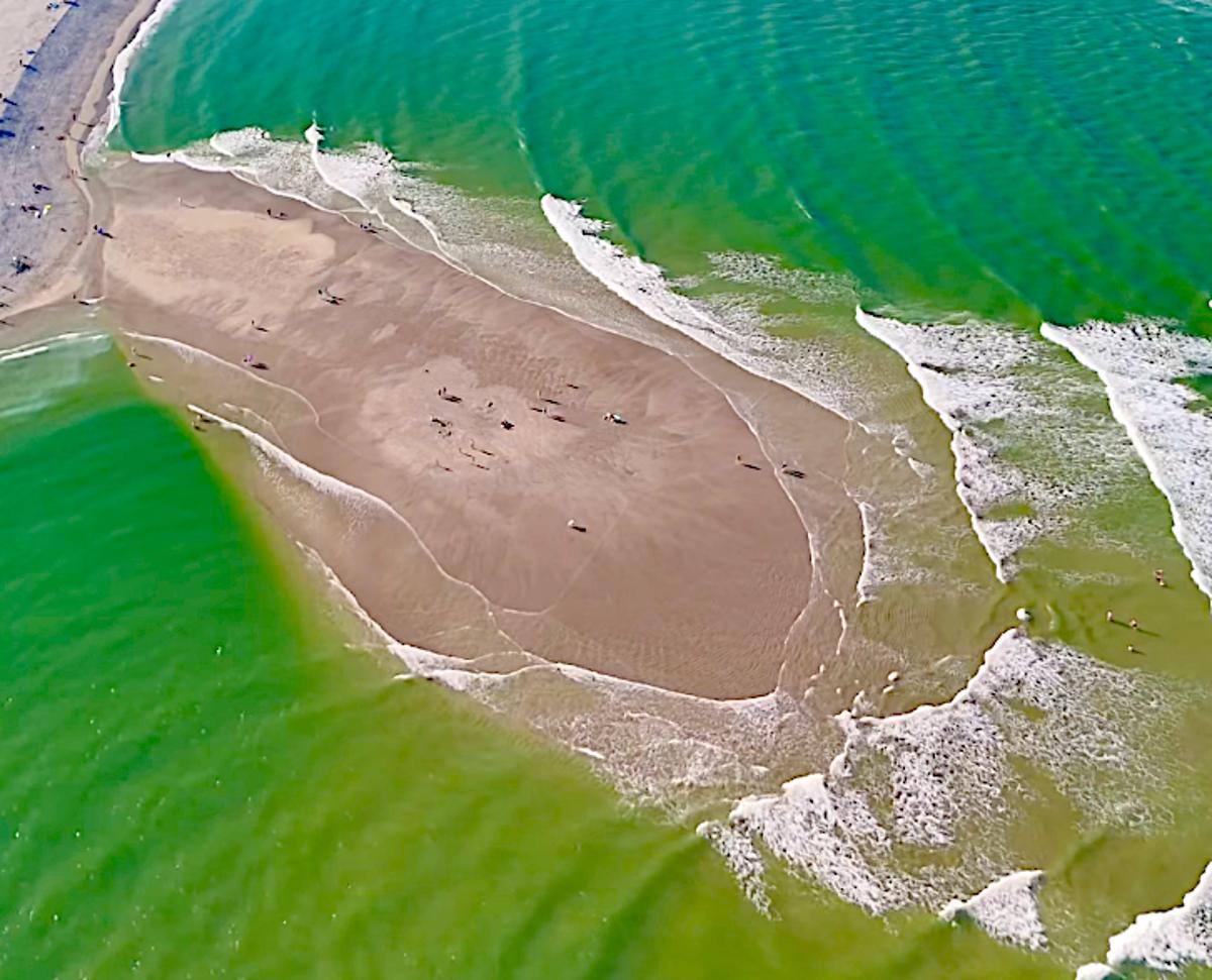 Freak Florida Sandbar Spins Up Rare Novelty Waves: ‘It Finally Happened’ (Video)