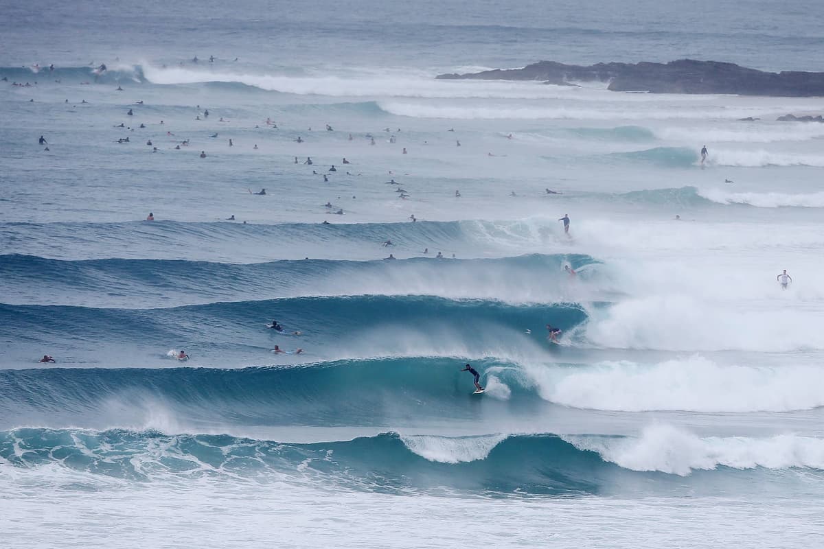 Surf for East Oz Set to Fire