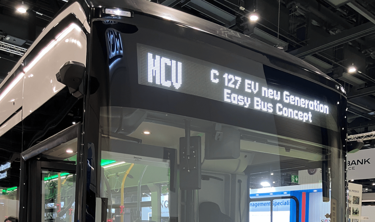 MCV Unveiled New Version of the C127 EV with 497 kWh LFP Battery at BUS2BUS 2026 (and Wins Award with...