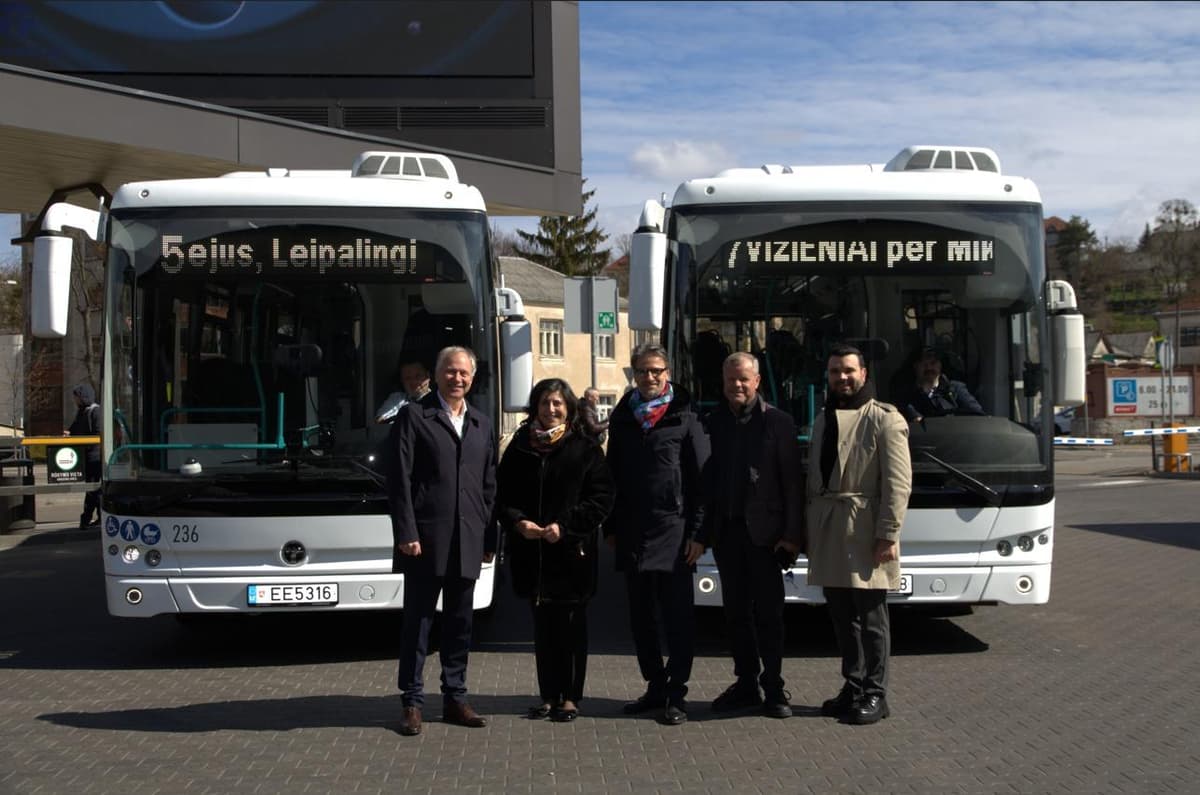 Temsa Delivers 15 Electric Buses in Kaunas, Lithuanian Fleet to Reach 321 Units