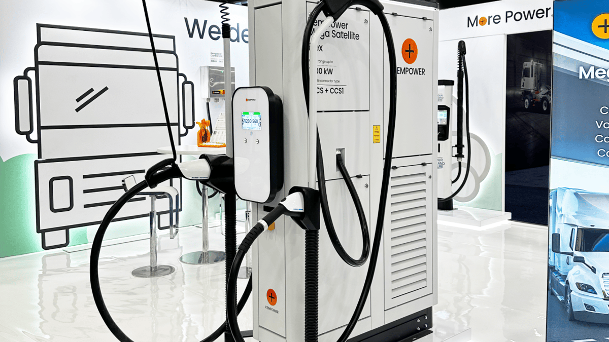 Kempower Launches Mega Satellite Flex with CCS and MCS Charging Support at ACT Expo