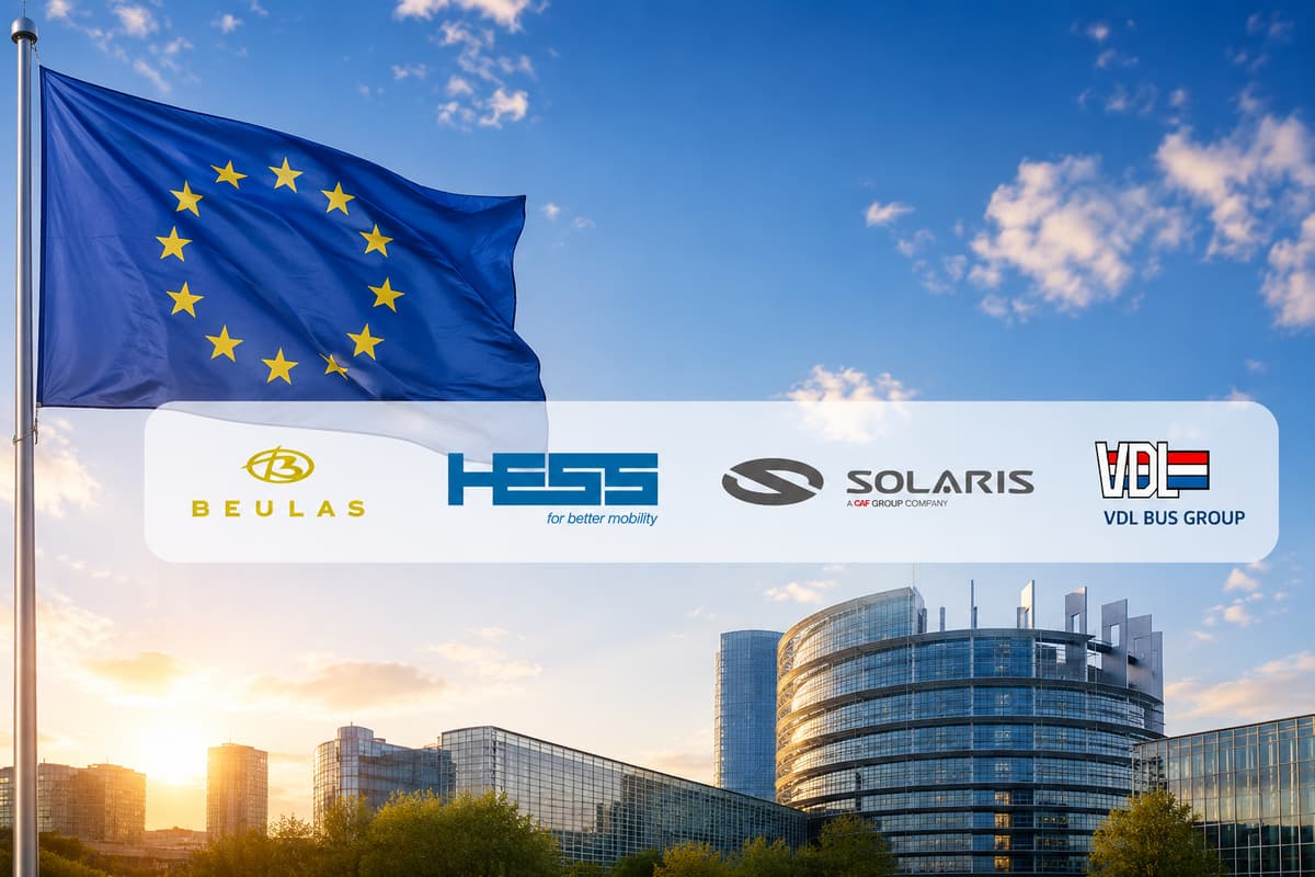 Solaris, VDL, Hess and Beulas Call on EU to Support European Bus Manufacturing