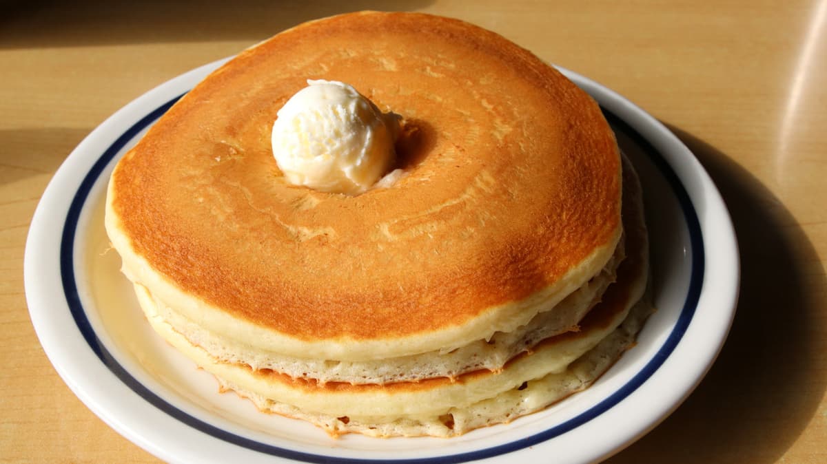 The Simple Trick To IHOP's Perfect Pancakes Is More Important Than It Seems