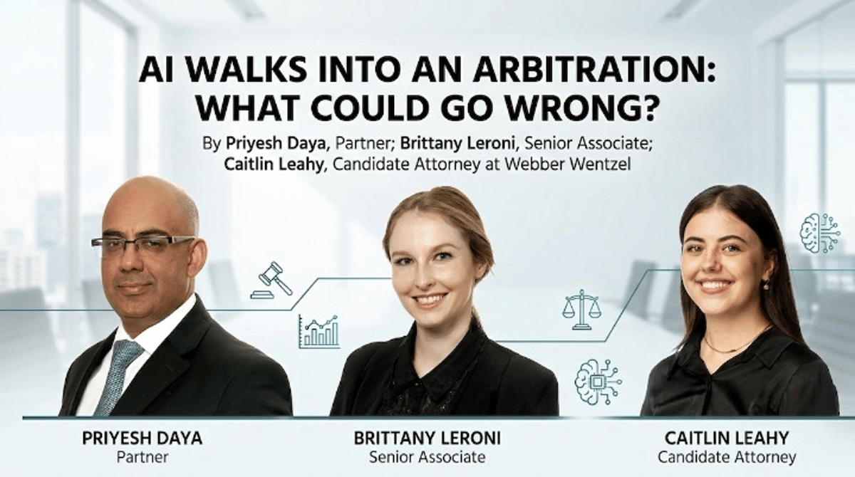 AI Walks Into an Arbitration: What Could Go Wrong?