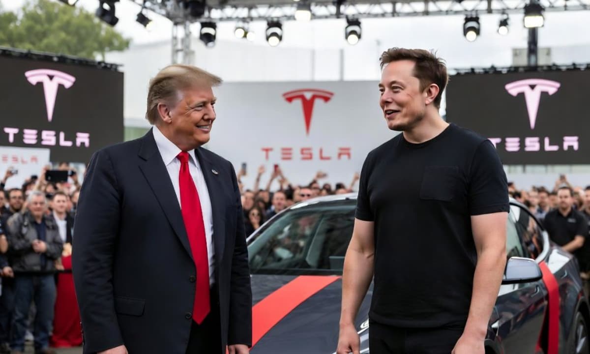 Trump’s Invite for Elon Just Reshuffled Tesla’s Big Signature Delivery Event