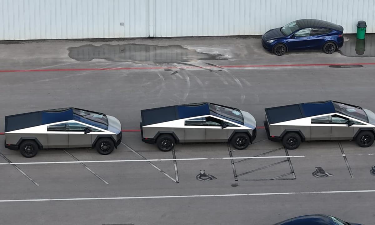 Tesla Giga Texas Buzzing as New Cybertruck Appears to Enter Production