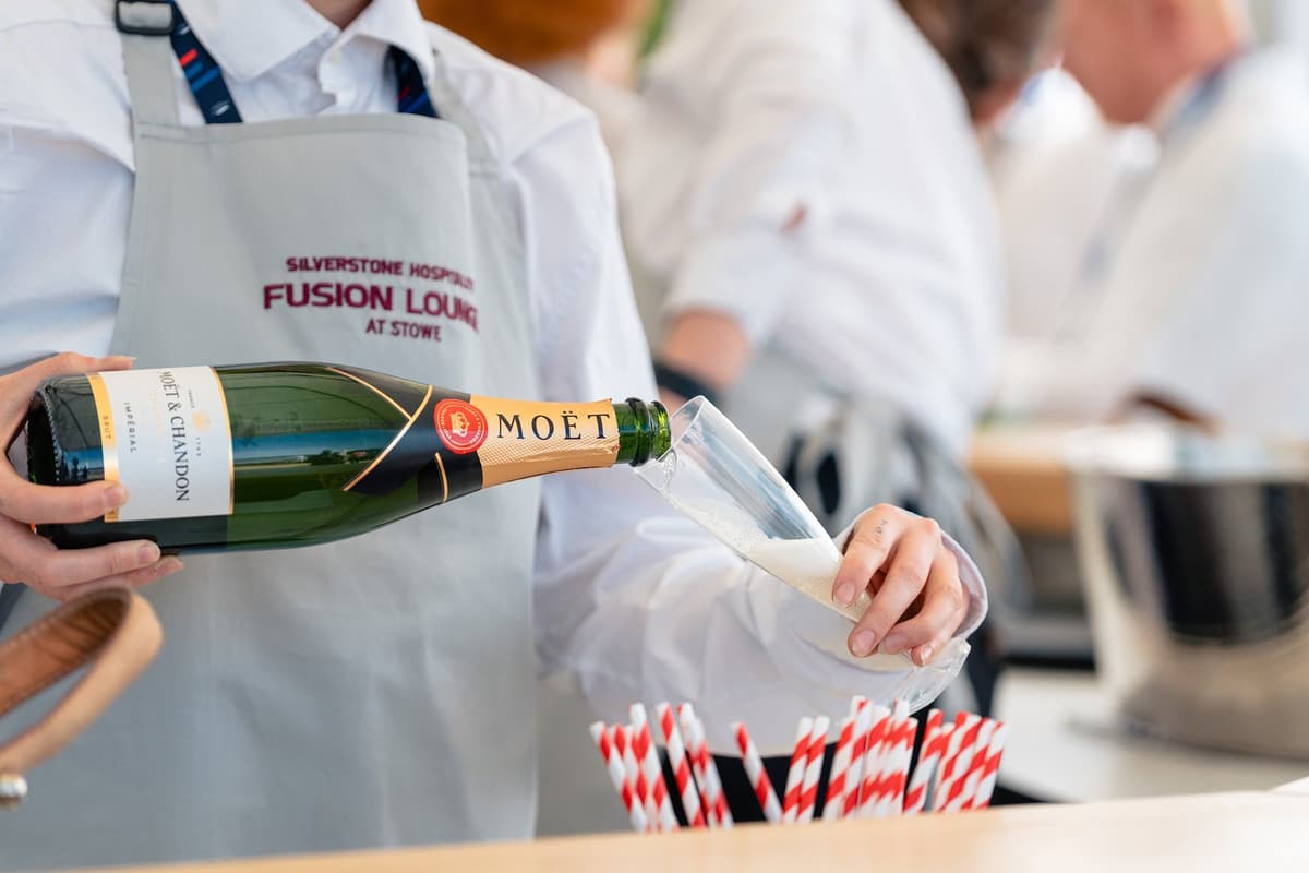 Silverstone Teams Up with Moët Hennessy