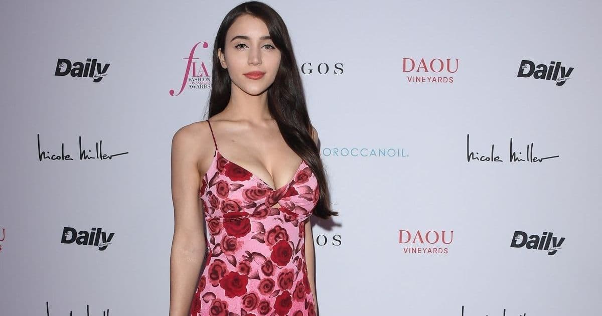 Caylee Cowan’s Bold Floral Dress at LA Fashion Awards Will Make You Look Twice